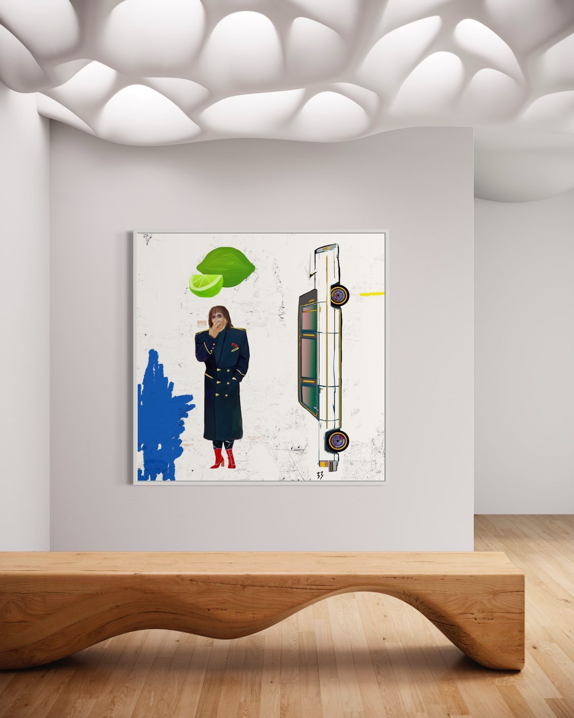 Rock n Roll Neck installation view