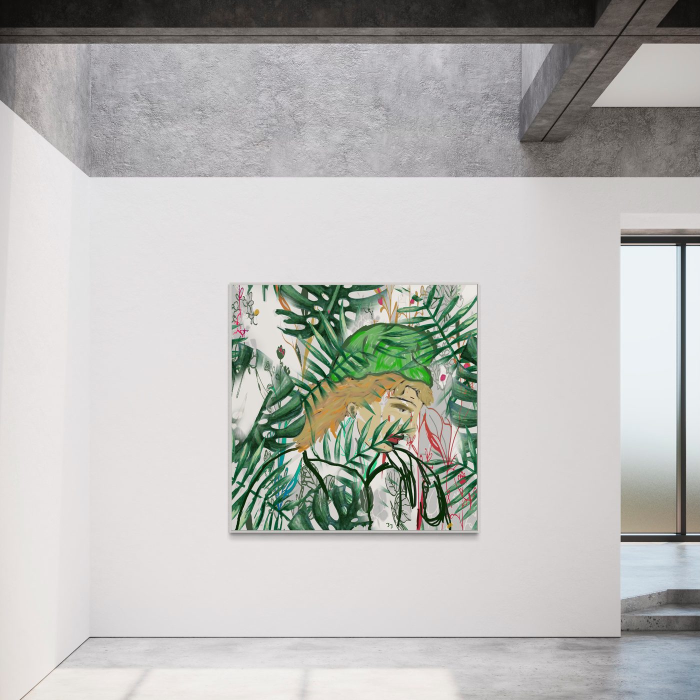 Kid Icarus installation view